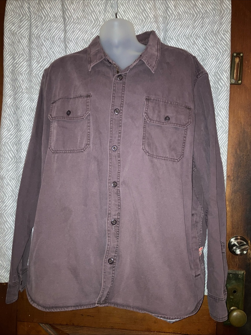 devil dog dungarees men’s Button Up shirt size 2xl